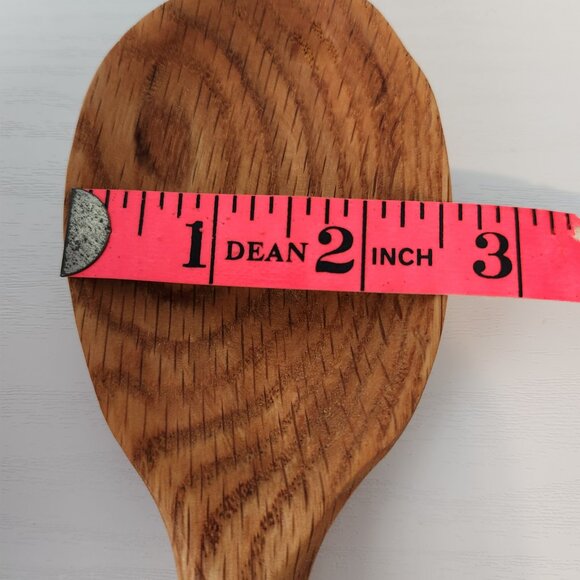 Handmade Gorgeous Oak Spoon 11" long - Picture 5 of 6